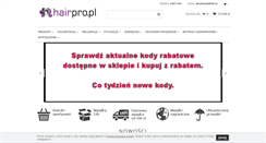 Desktop Screenshot of hairpro.pl